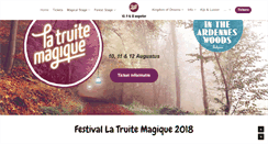 Desktop Screenshot of la-truite-magique.com